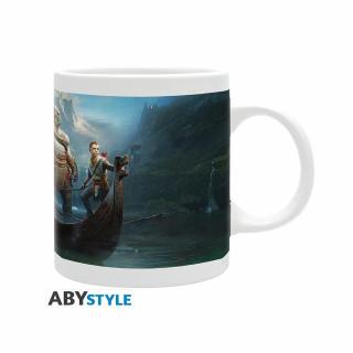 GOD OF WAR - bögre - 320 ml - Key Art