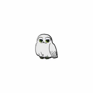 HARRY POTTER Hedwig fém kitűző