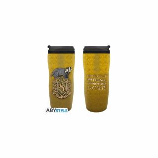 HARRY POTTER Hufflepuff Hugrabug utazó bögre