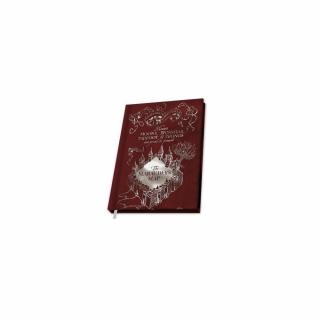 HARRY POTTER Marauder's Map Tekergők Térképe jegyzetfüzet