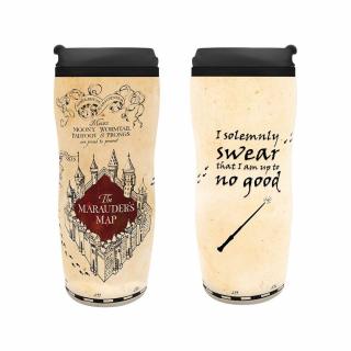 Harry Potter Marauders map Tekergők térképe hővédő utazó bögre 355 ml