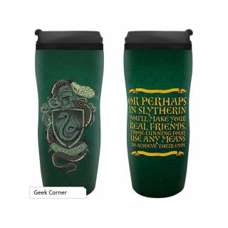 Harry Potter Slytherin Mardekár hővédő utazó bögre 355 ml