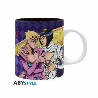 JOJO'S BIZARRE ADVENTURE - bögre - 320 ml - "Giorno  Bruno"