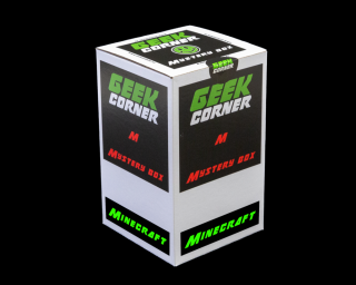 MINECRAFT Mystery Geekbox meglepetés csomag M