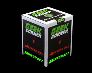 MINECRAFT Mystery Geekbox meglepetés csomag S