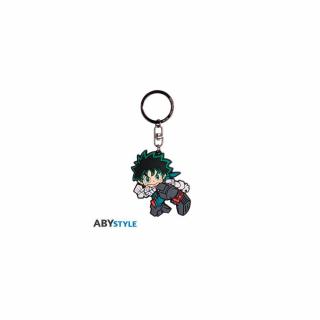 MY HERO ACADEMIA Izuku jump PVC kulcstartó