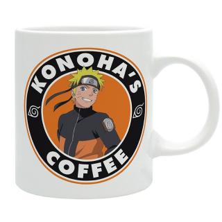 NARUTO SHIPPUDEN - Bögre - 320ml - "KONOHA'S COFFEE"