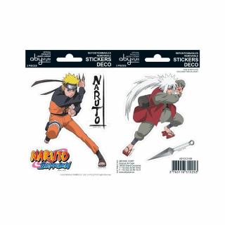 Naruto Shippuden Naruto és Jiraiya matrica csomag 16cm x 11 cm.