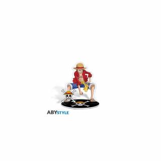 ONE PIECE Luffy Acryl dísz figura