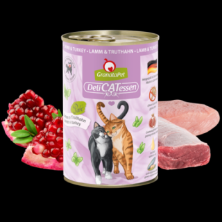 Granatapet Delicatessen konzerv bárány és pulyka 400 g