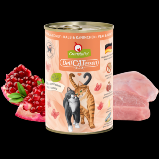 Granatapet Delicatessen konzerv borjú és nyúl 400 g