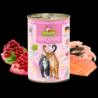 Granatapet Delicatessen konzerv lazac és tenger gyümölcsei 400 g