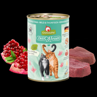 GranataPet Delicatessen Konzerv vad és tonhal 400g 6db