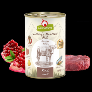 GranataPet Liebling´s Mahlzeit marha PUR konzerv 400 g