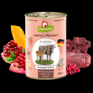 GranataPet Liebling´s Mahlzeit vadragu és marha konzerv 400 g