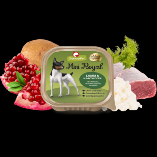 GranataPet Mini Royal Adult - bárány és burgonya 150 g 11db