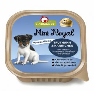 GranataPet Mini Royal Puppy/Junior pulyka és nyúl 150g 11db