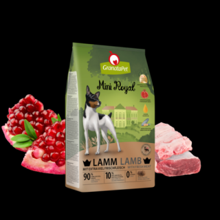 GranataPet Mini Royal száraztáp lamb 1kg