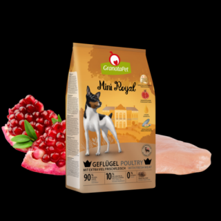 GranataPet Mini Royal száraztáp poultry 1kg