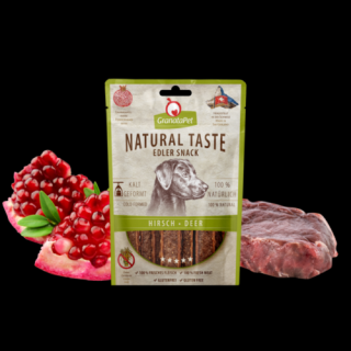 GranataPet Natural Taste Edler Snack Hirsch 90g (szarvas) 10db