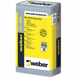 Weber weber 231 KPS - lábazati alapvakolat