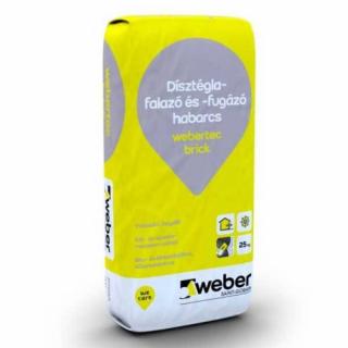Weber weber.tec brick - dísztégla falazó és fugázó habarcs, alapszínek