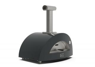 Alfa Forni Moderno 2 Pizze - wood fired - grey