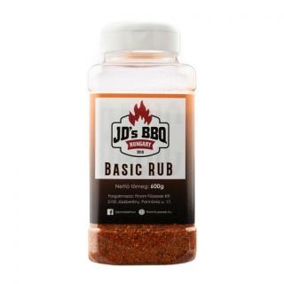 JD's BBQ Basic Rub szóródobozban 600 g