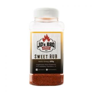 JD's BBQ Sweet Rub szóródobozban 600 g