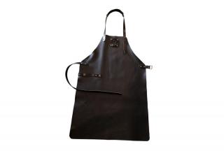 OFYR LEATHER APRON BLACK (BŐR KÖTÉNY)