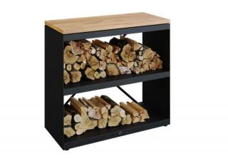 OFYR WOOD STORAGE DRESSOIR BLACK - Tálalószekrény