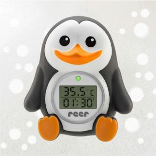 Digitális pingvines baba vízhőmérő 2in1