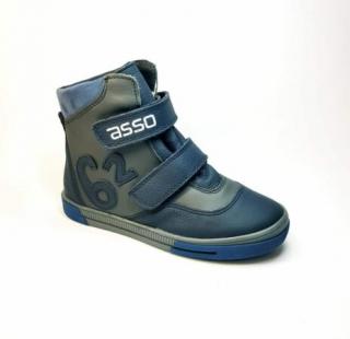 Asso F-TEX-001-01 fiú vízálló, téli cipő 38