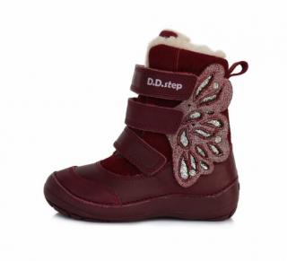 D.D.Step W023-219A magas szárú, téli lány cipő 34