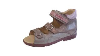 Szamos lány supinált homok-pink szandál 25-35 (27)