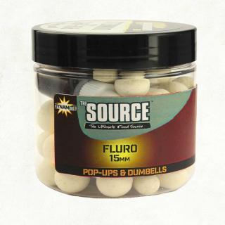 DYNAMITE BAITS THE SOURCE FLURO POP UPS 20MM BOJLI