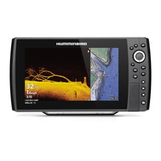 HUMMINBIRD HELIX 10 CHIRP Mega SI+ GPS G4N oldallátós halradar jeladóval