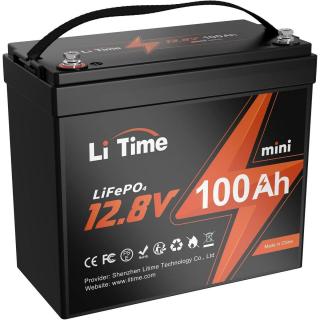 LiTime 12V 100Ah LiFePO4 MINI akkumulátor
