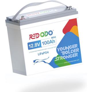 Redodo 12V 100Ah LiFePO4 MINI lítium akkumulátor
