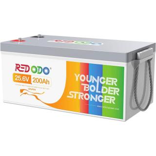 Redodo 24V 200Ah LiFePO4 energiatároló akkumulátor