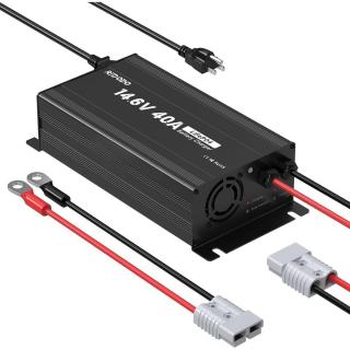 RedOdo töltő 14.6V 40A LiFePO4 akkumulátortöltő