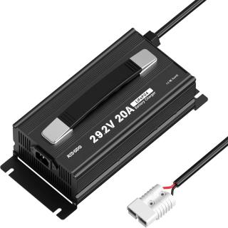 RedOdo töltő 29.2V 20A 24V LiFePO4 akkumulátortöltő