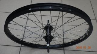 20" , 406 mm MTB fekete menetes hátsó kerék