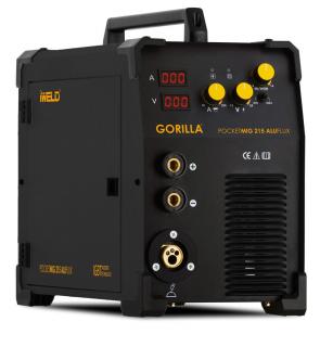 IWELD GORILLA POCKETMIG 215 ALUFLUX Hegesztő inverter