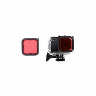 DJI Action 3, 4, 5 Pro Diving szűrő (Red)