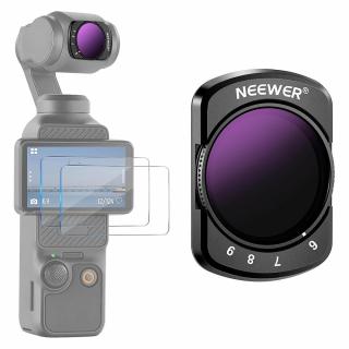 DJI Pocket 3 szűrő (állítható, ND64, ND128, ND256, ND512)