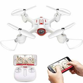 Syma X23W HD FPV élőkép kamerás drón szett (fehér)