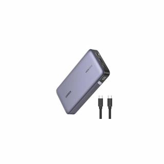 Ugreen PB205 Powerbank 25000 mAh, 1xUSB-A, 2xUSB-C,140W (szürke)