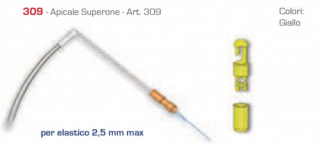 Gumivég Kapocs - rakósbot gumivég-zsinór összekapcsolláshoz használatos csttlakozóelem   -STONFO- SUPER ONE max. 2,5mm gumihoz