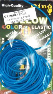 HOLLOW COLOR 5m D2,3mm Blue/White  soft summer Carp competiton - Szeged is!